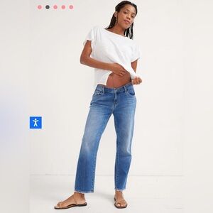 HATCH The Boyfriend Maternity Jean, Indigo, Size 24